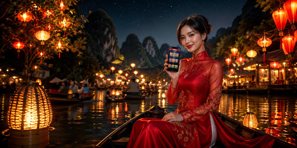 Thành viên VIP nhận thưởng trong không gian truyền thống Hội An